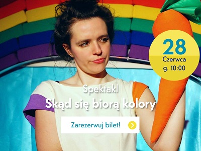 Teatr Bąbli „Skąd się biorą kolory”